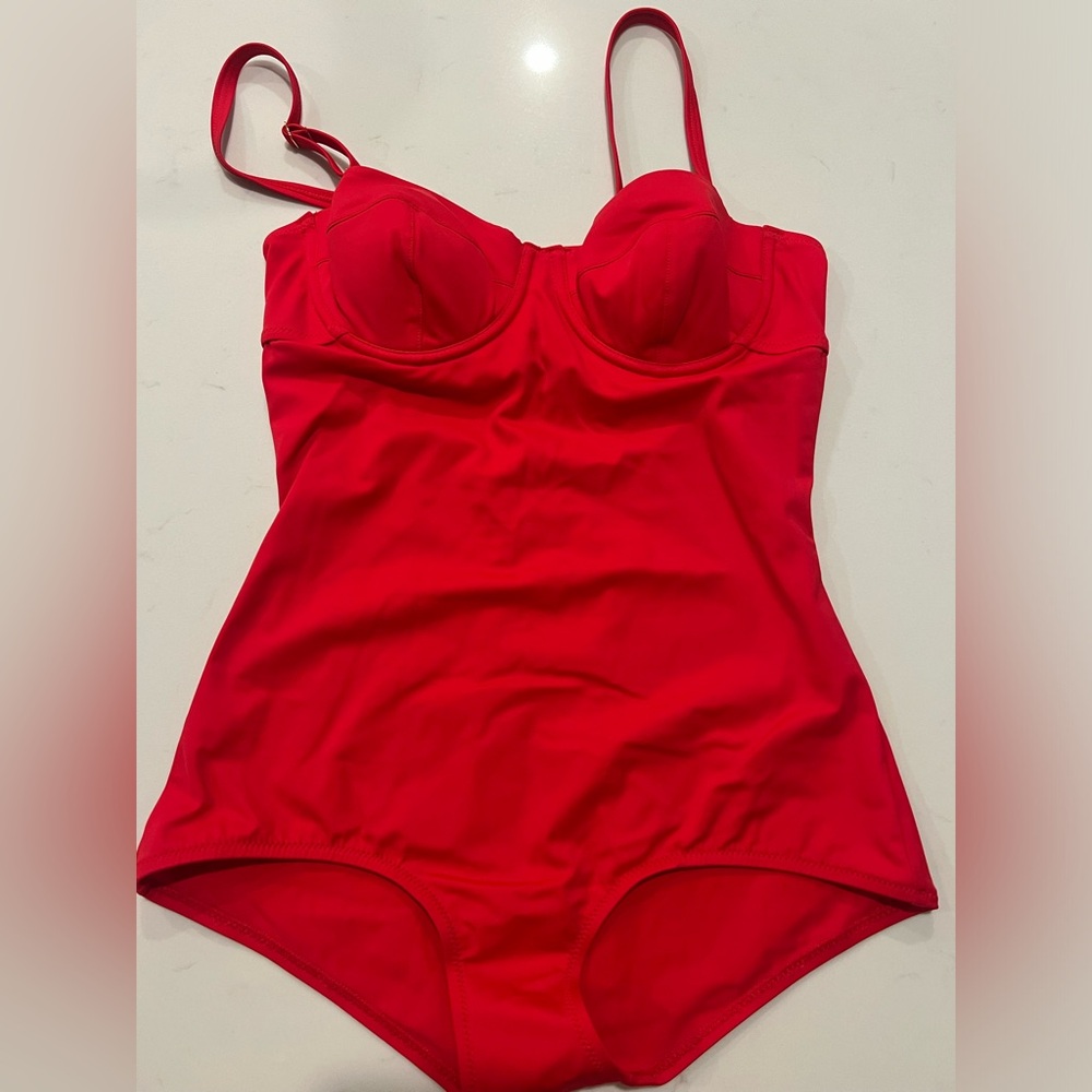 Follow Suit Regina One-Piece Swimsuit size small - Picture 2 of 4